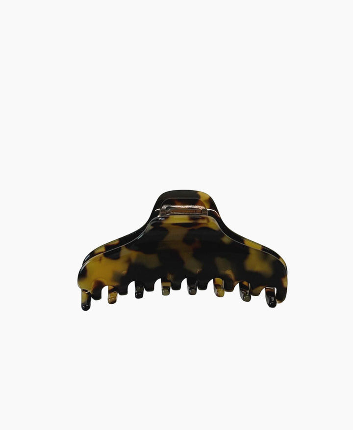 Haarklammer CLAIRE (M) aus Acetat - Tortoise