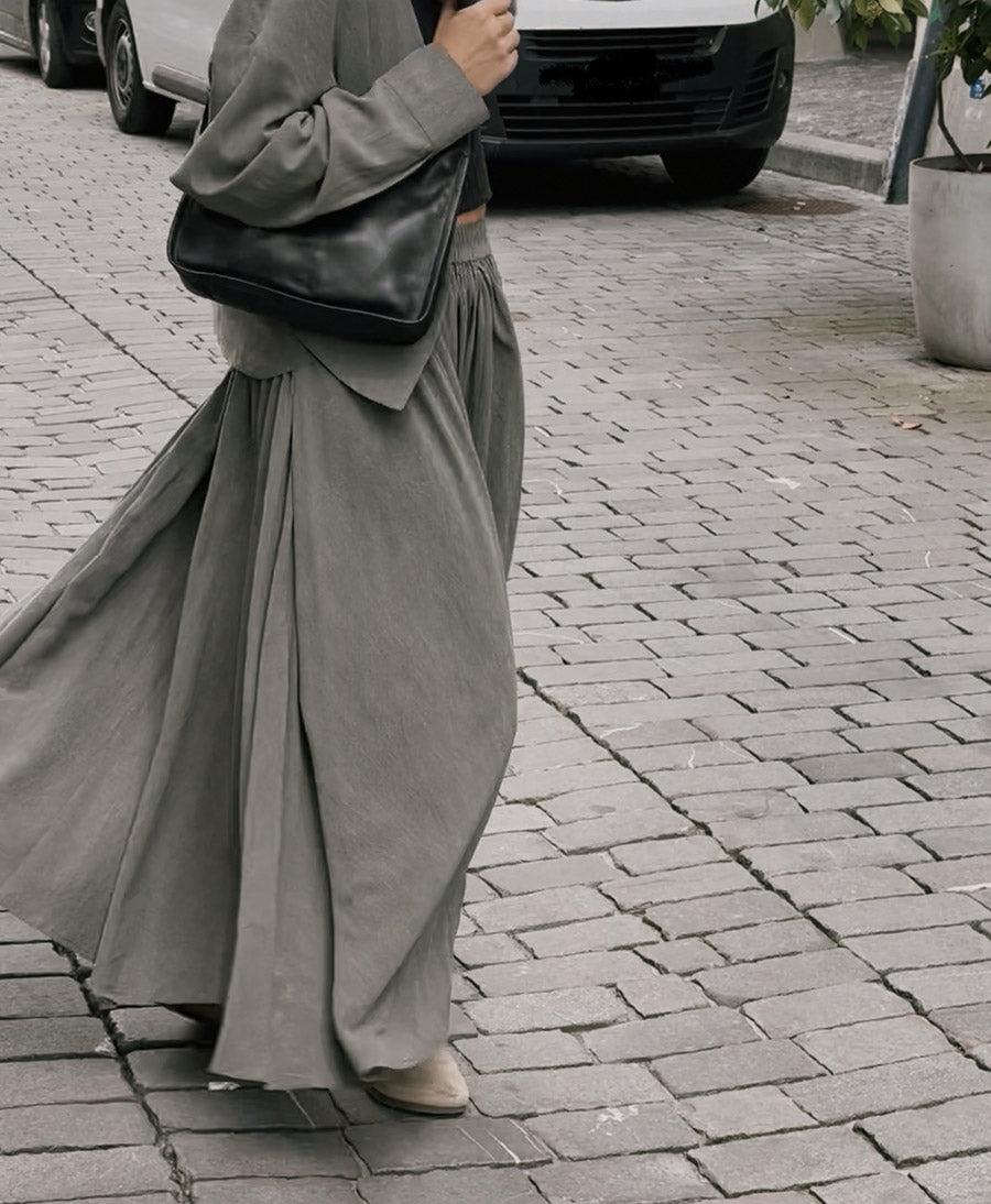 Ledertasche CLARA - Leder, schwarz