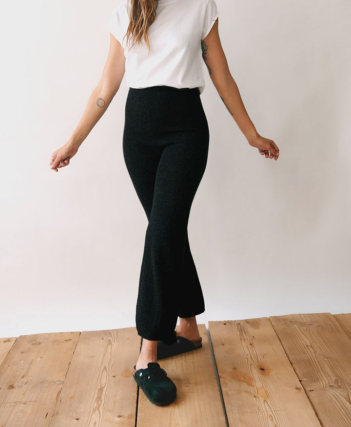 Strickhose Clio Pants - Schwarz