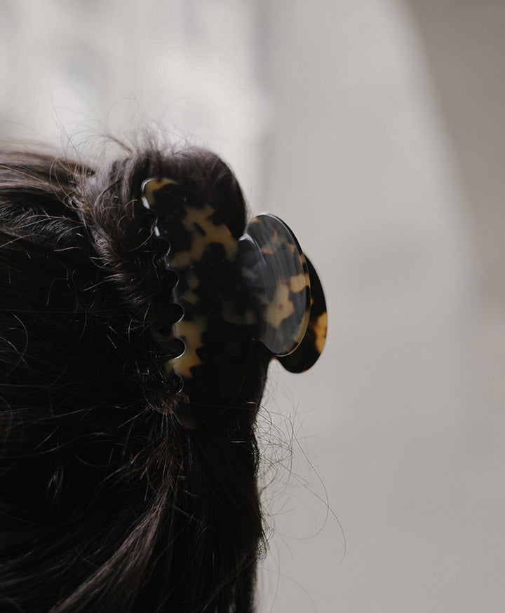 Haarklammer CARMEN (L) aus Acetat - Tortoise