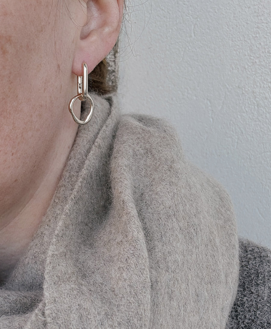 Creolen MIA - Sterling Silber