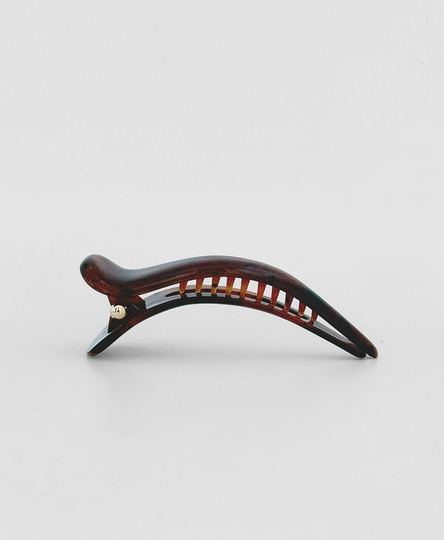 Haarclip AVA - Mahagoni Tortoise