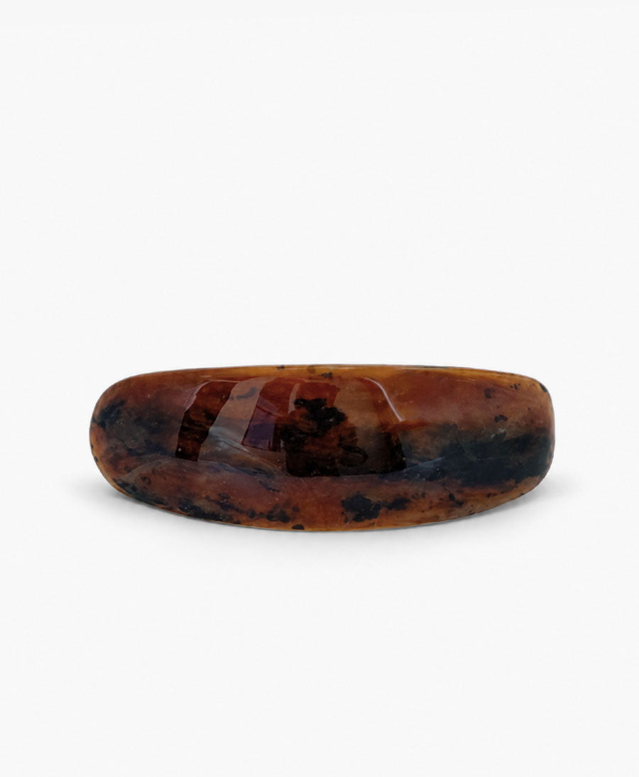 Haarclip JUNA - Mahagoni Tortoise
