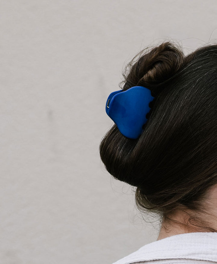 Haarklammer LIV - Mattes Royalblau