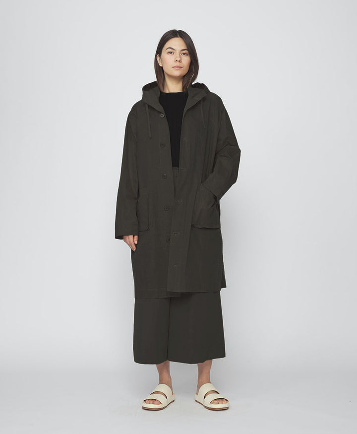 Jacke Forest Jacket aus gewachster Baumwolle - Deep Olive