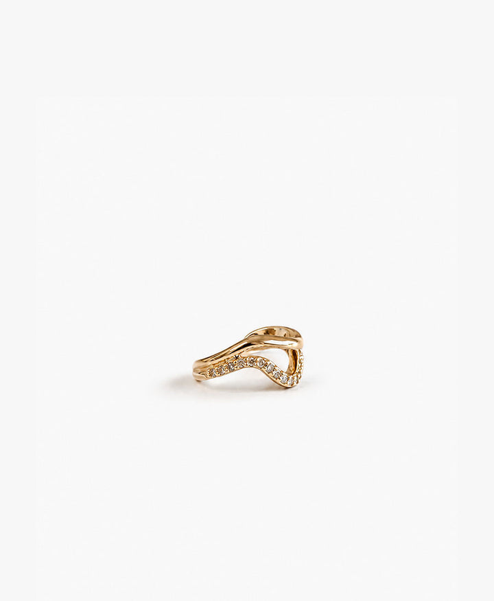 Earcuff LAURA - Vergoldet