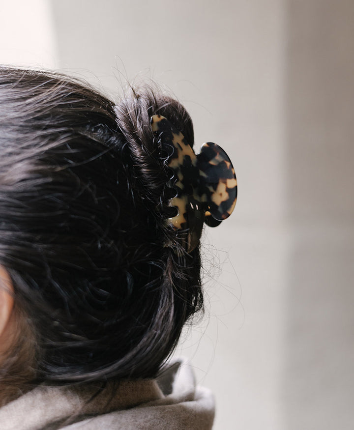 Haarklammer CARMEN (L) aus Acetat - Tortoise