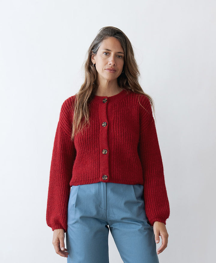 Strickjacke Cardigan TOSCA - Pomegranate