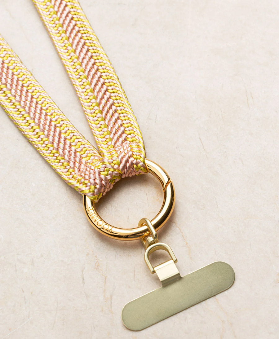 Handykette Phone Chain Set - Yellow Snapper / Goldig
