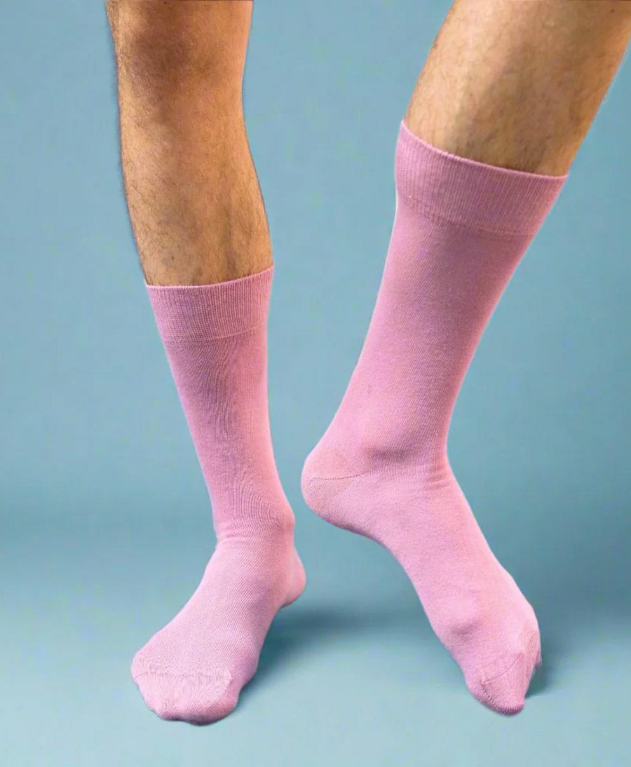 Socken Bio-Baumwolle - Rosa