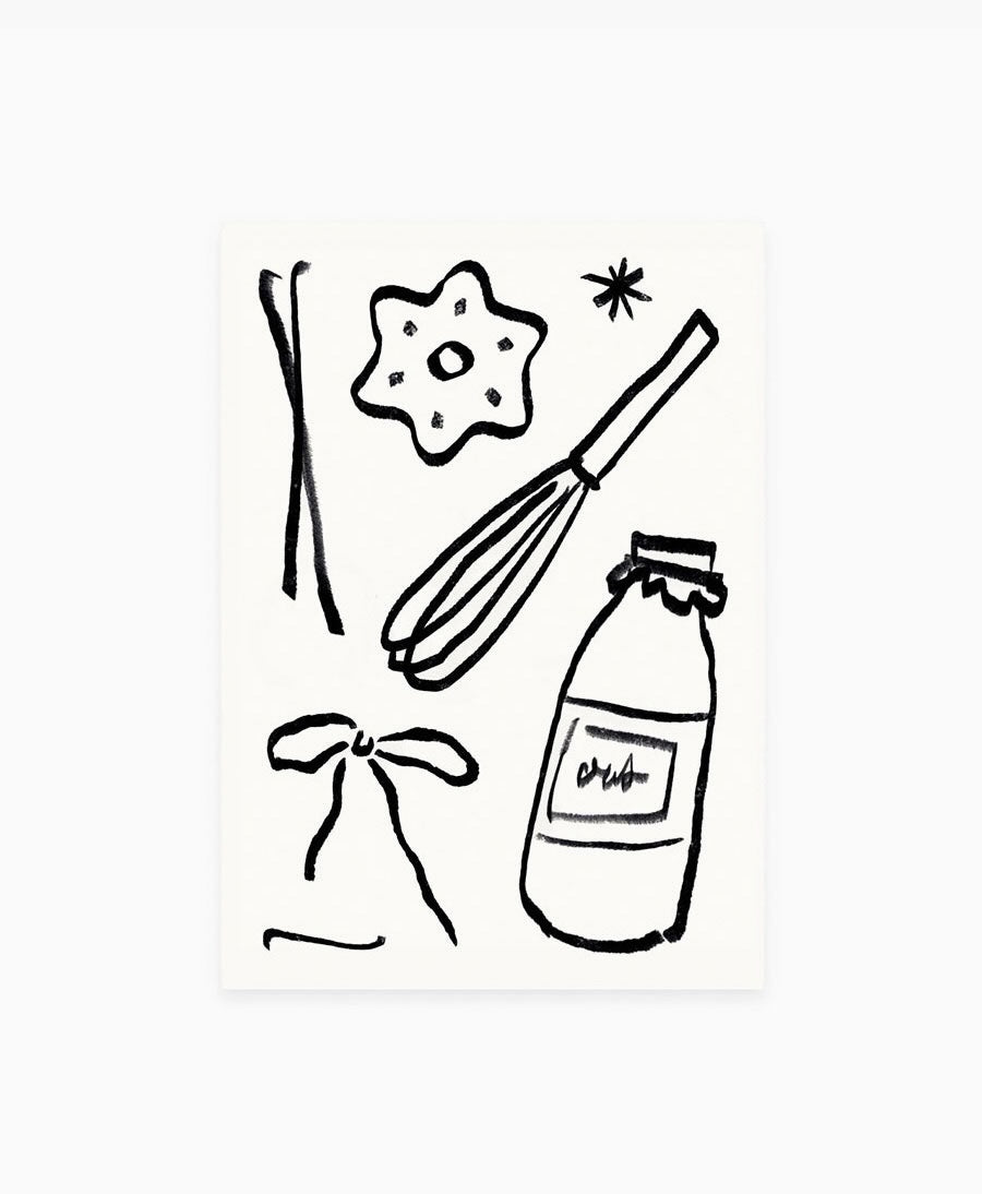 Postkarte "Weihnachtsküche"