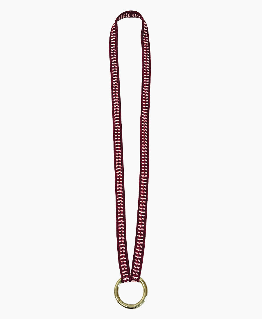 Schlüsselband vergoldeter Karabiner - Cherry Blossom