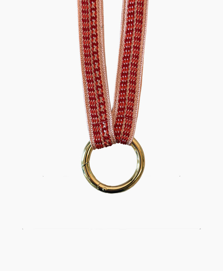 Schlüsselband vergoldeter Karabiner - Lobster Love