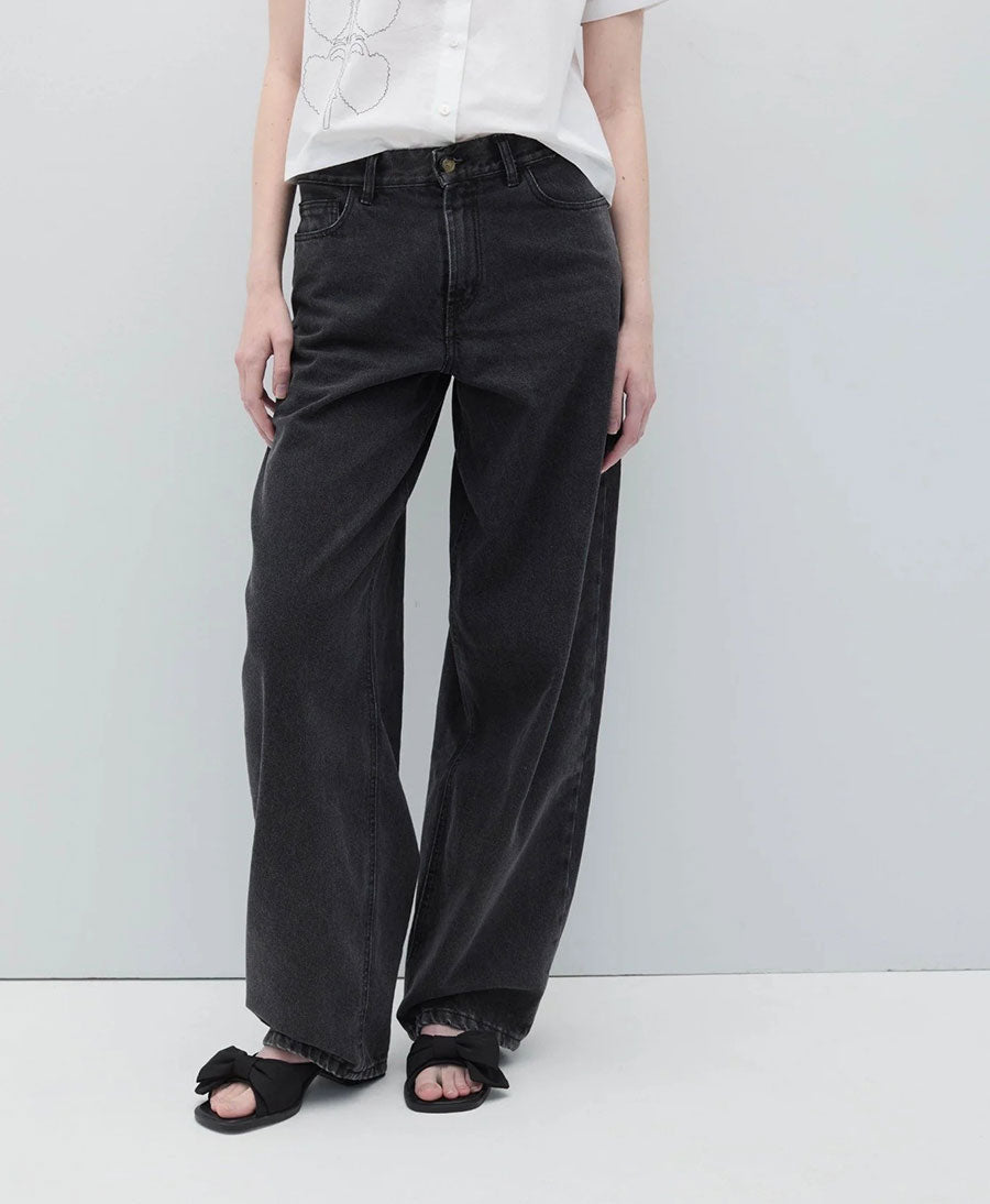 Jeans / Hose aus Denim - BERENICE - Schwarz
