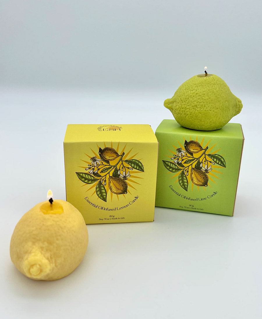 Kerze Zitrone (Lemon)