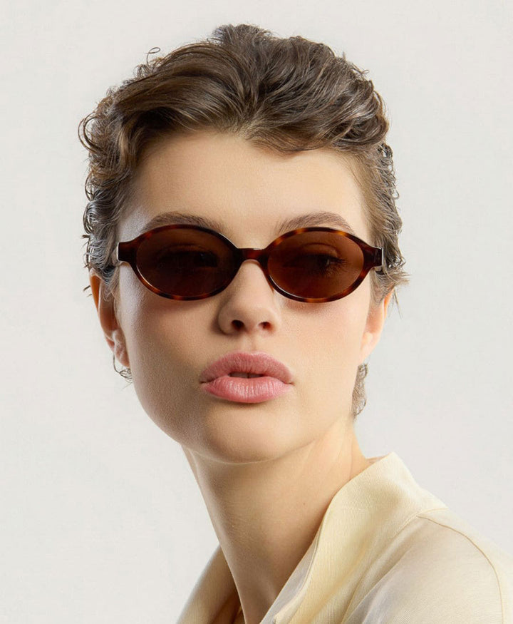 Sonnenbrille "Selma" - Tortoise Braun