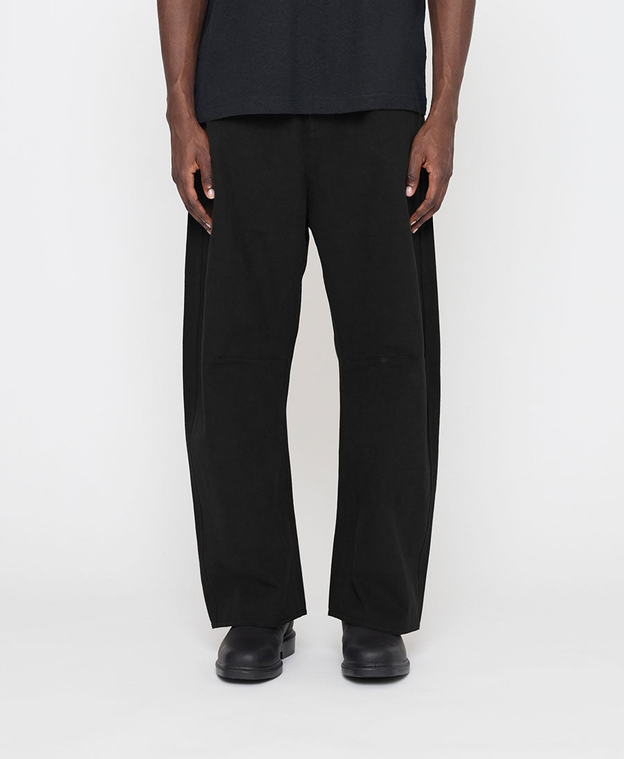 Stoffhose - Signature Curve Legged Work Trouser Brushed Edition - Schwarz