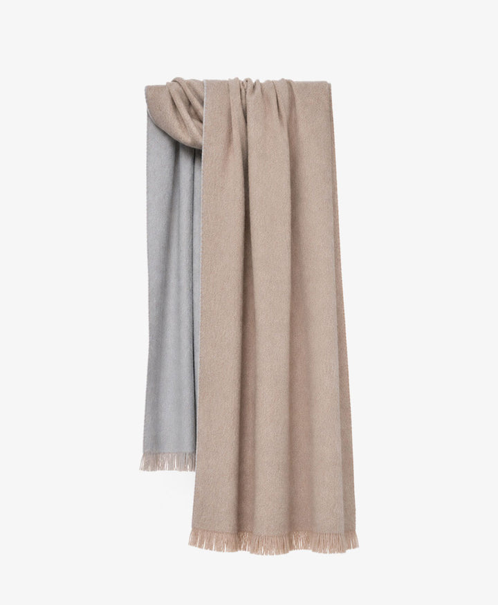 Halstuch Alpaka Schal Slim Doble - Stormy Dunes