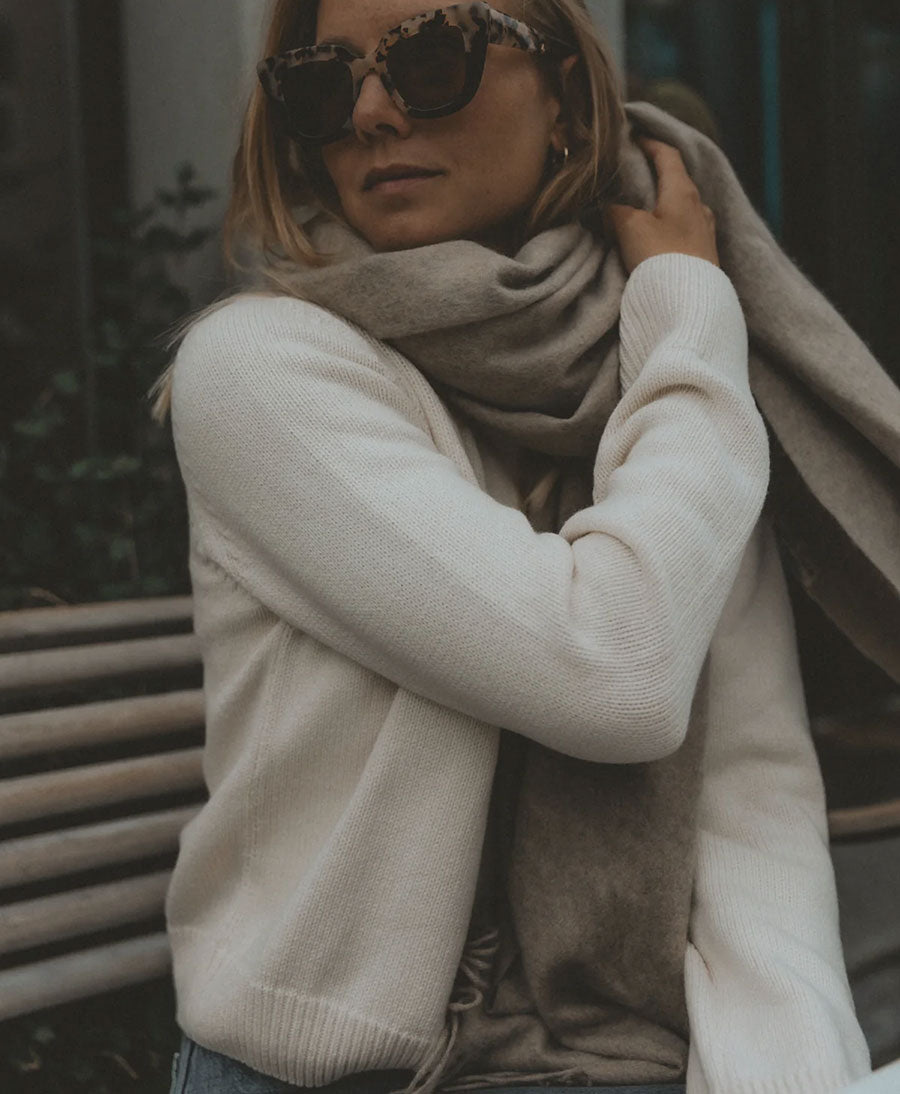 Strickpullover - Nita Sweater - Ecru