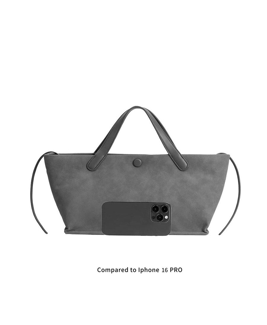 Handtasche JIL aus veganem Leder - Mauve Suede