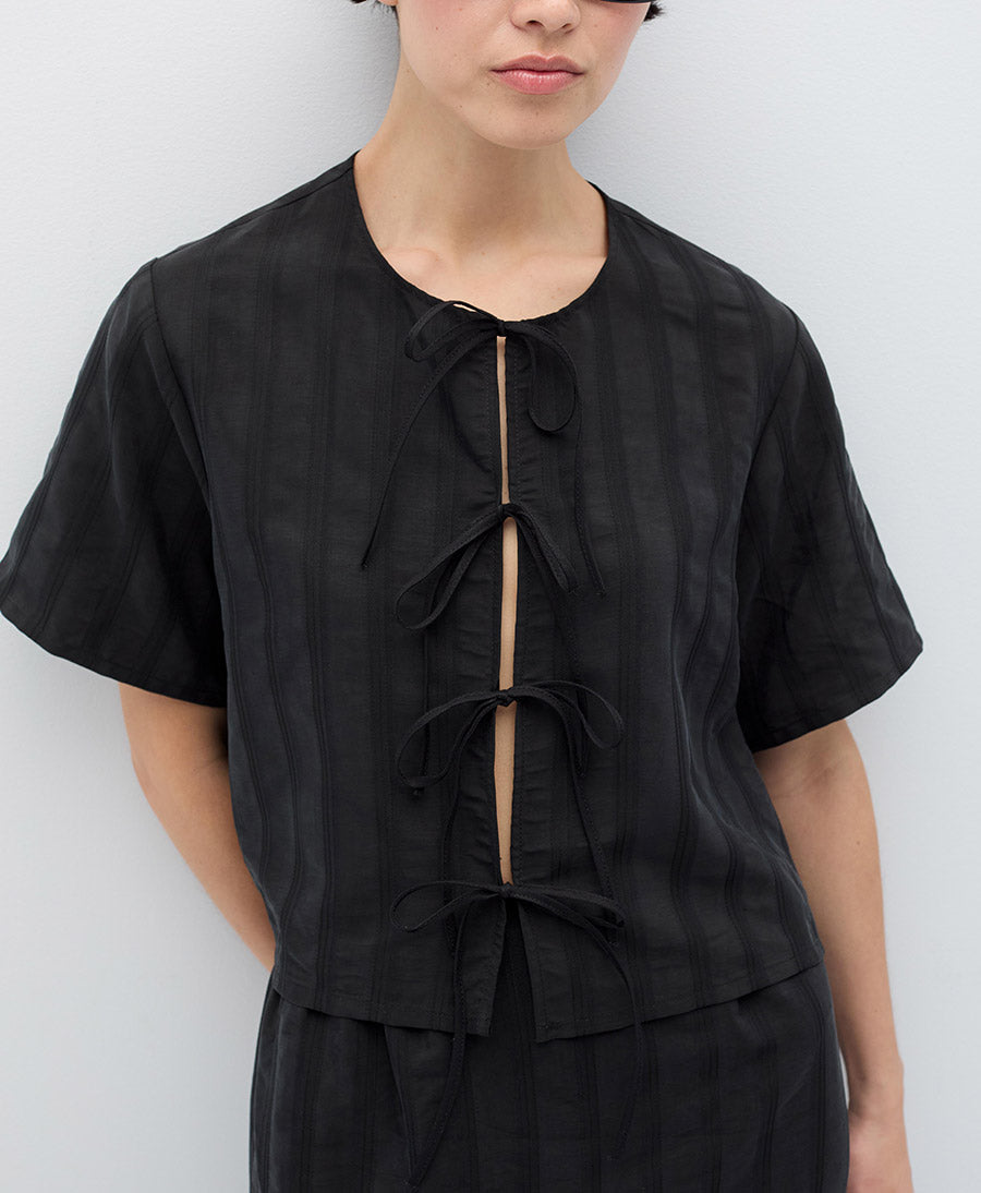 Oberteil VANITAS Top - Schwarz