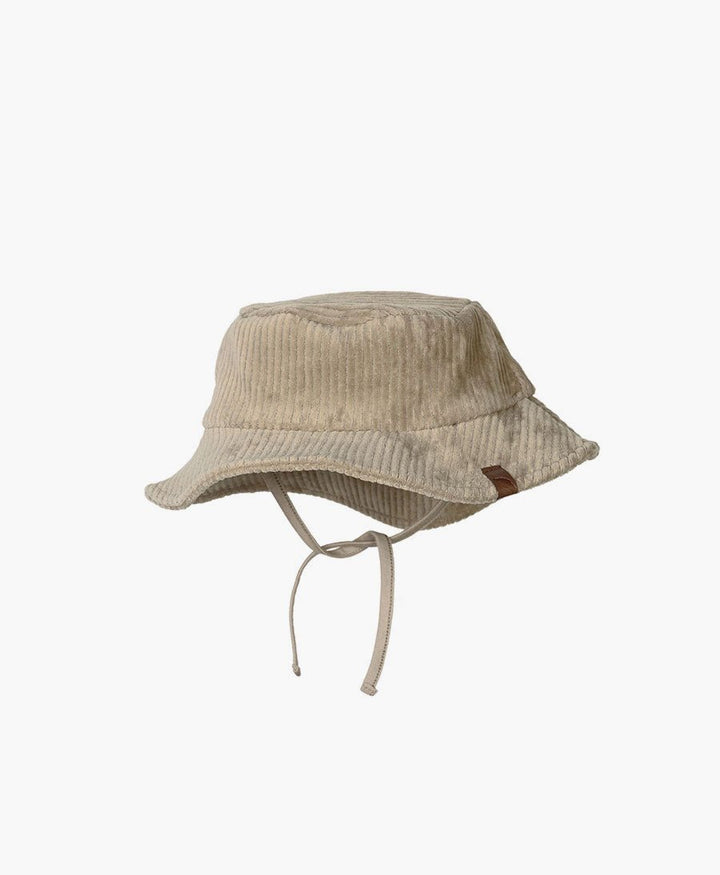 Corduroy Bucket Hat - Fischerhut aus Cord - Pebble - Kidwild - clomes