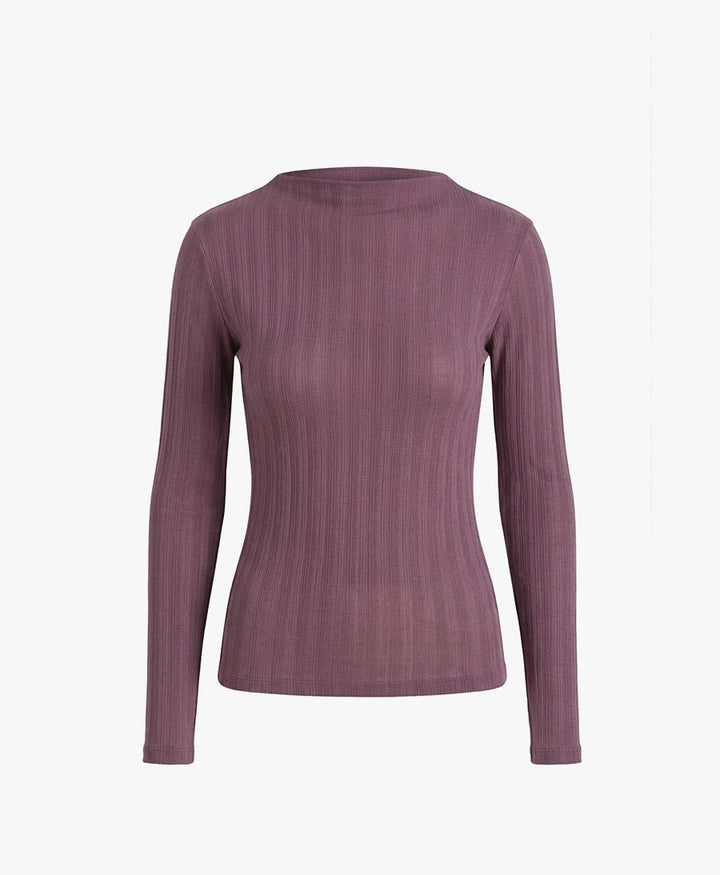 Rib Top / Oberteil - Cocoa