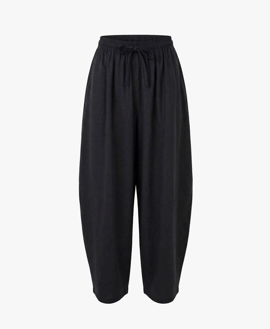 Barell Stoffhose - Schwarz