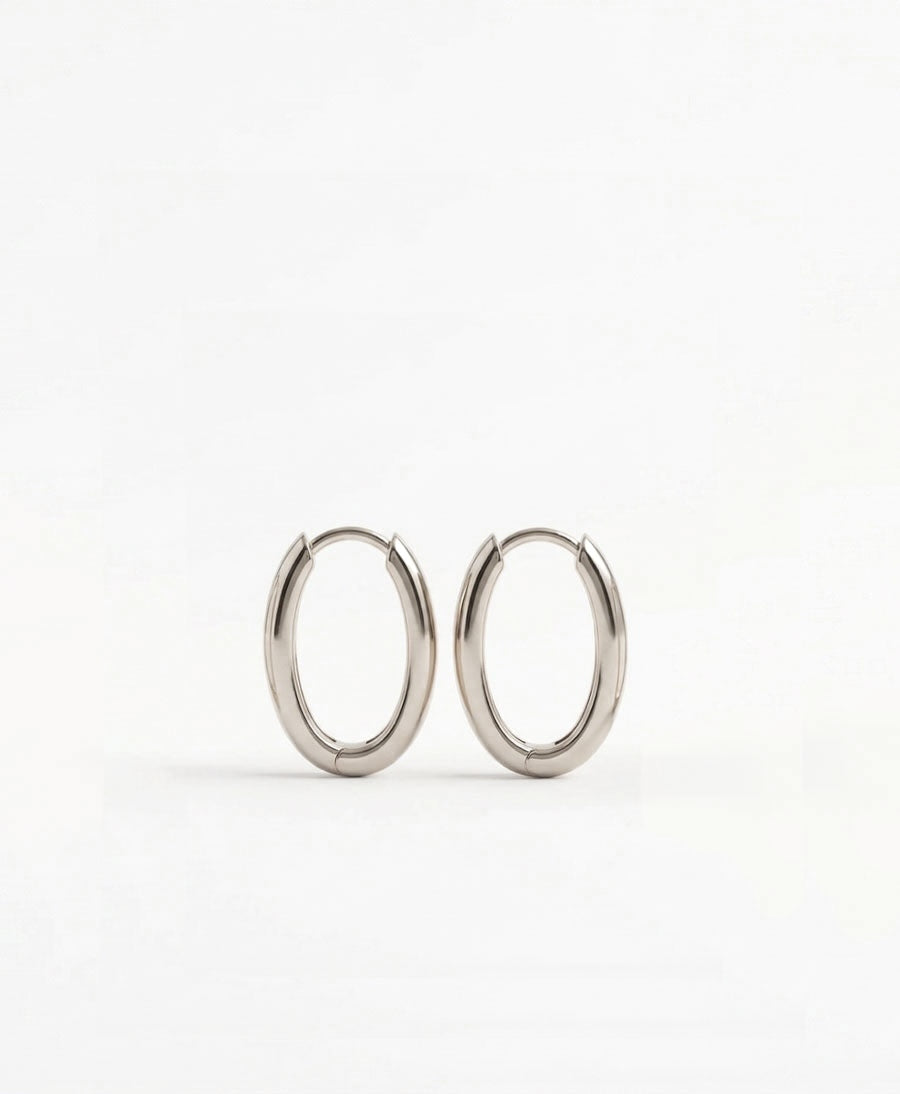 Ohrringe Creolen OLIANA - Silber