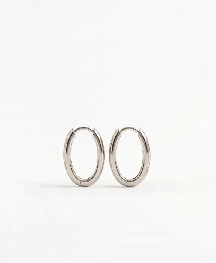 Ohrringe Creolen OLIANA - Silber