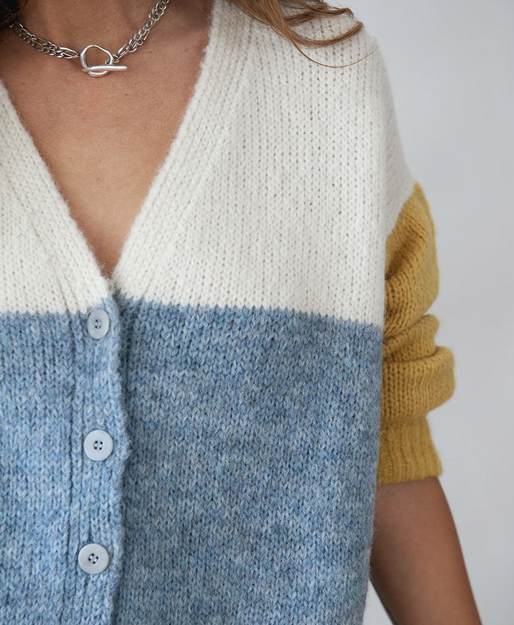 Strickjacke Cardigan DELTA - Sky & Sun