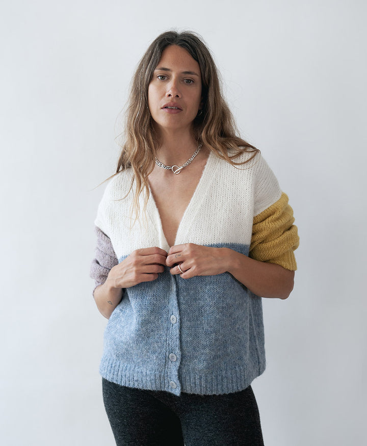 Strickjacke Cardigan DELTA - Sky & Sun