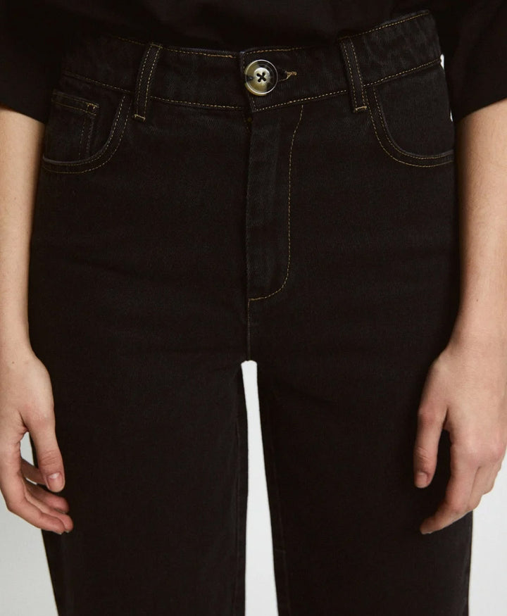 Jeans / Hose aus Denim - ALLISON - Schwarz