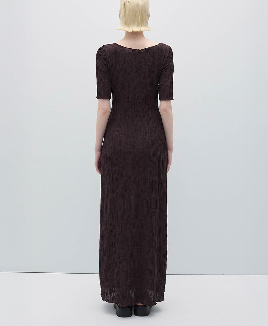 Kleid SERAPHINE - Dunkelbraun