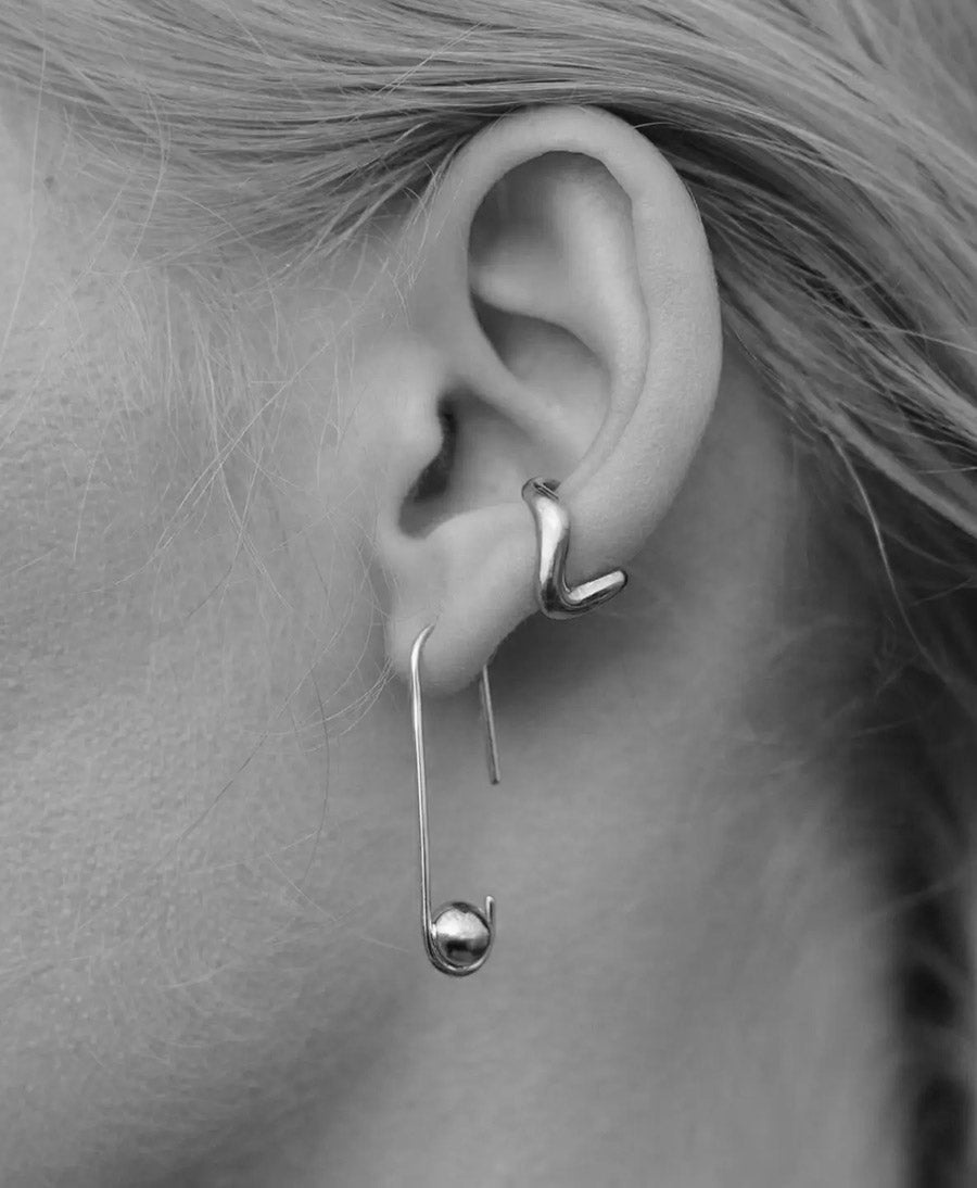 Earcuff / Ohrmanschette vergoldet - Sanae