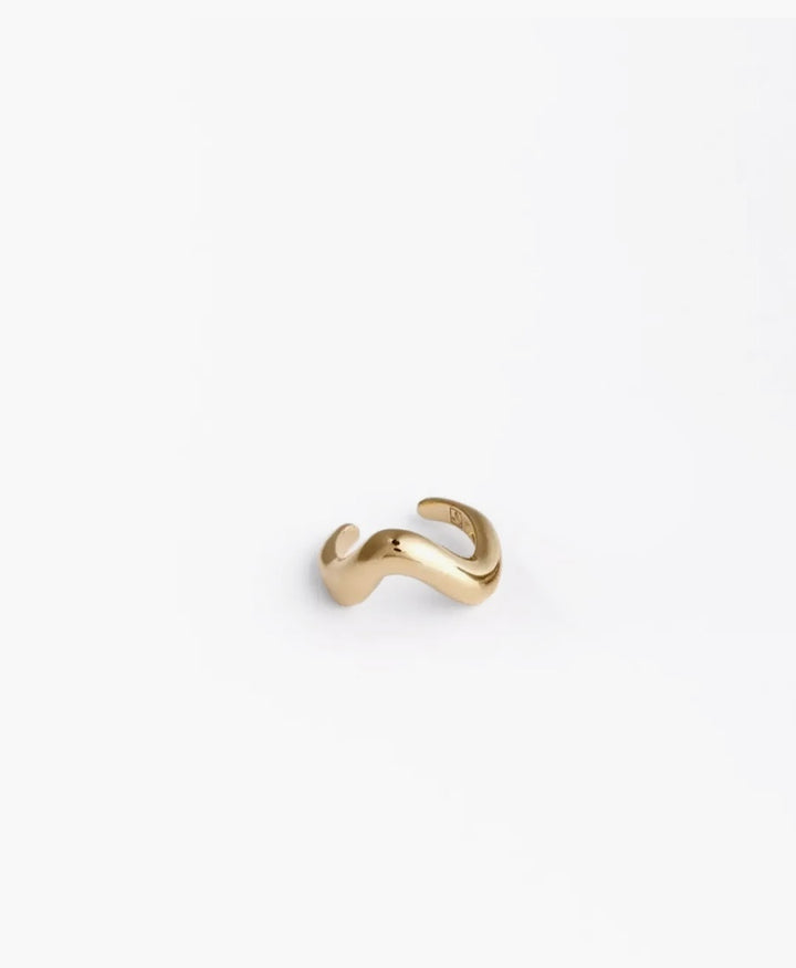 Earcuff / Ohrmanschette vergoldet - Sanae