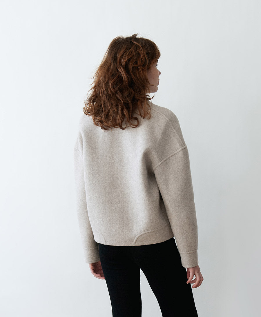 Wendejacke ELEANOR JACKET - Greige / Mocca