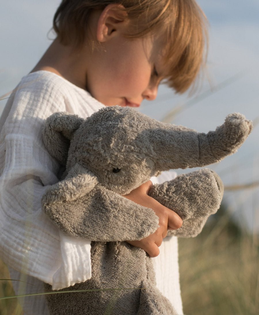 Elefant (klein) Kuscheltier & Wärmekissen - Senger Naturwelt - clomes