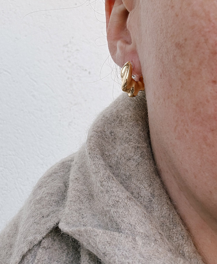 Kleine Ohrringe ELLA - Vermeil