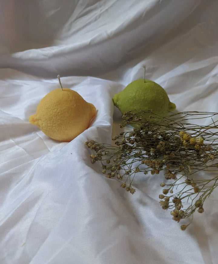 Kerze Zitrone (Lemon)