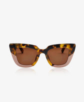 Sonnenbrille Fairfax Oscar & Frank in Tortoise/Rosa