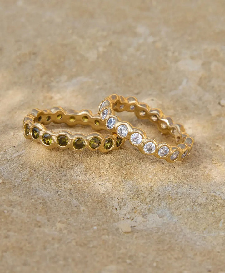 Amélia II Fingerring vergoldet