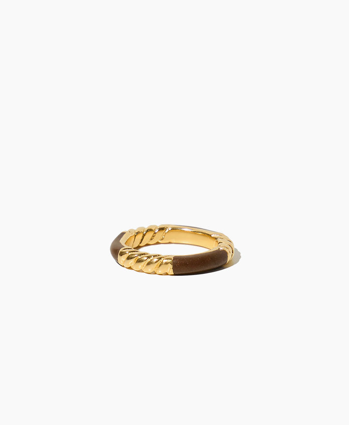 Fingerring - Ivy - Braun