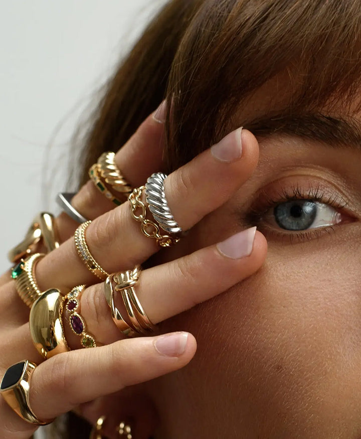 Fingerring vergoldet - Georges V