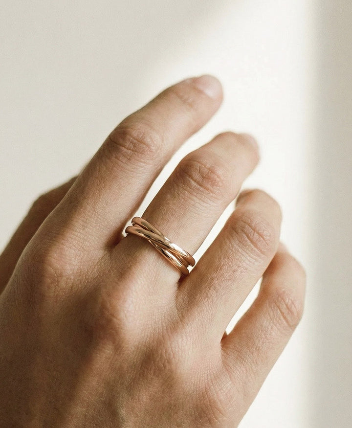 Fingerring GIANNA - Vergoldet