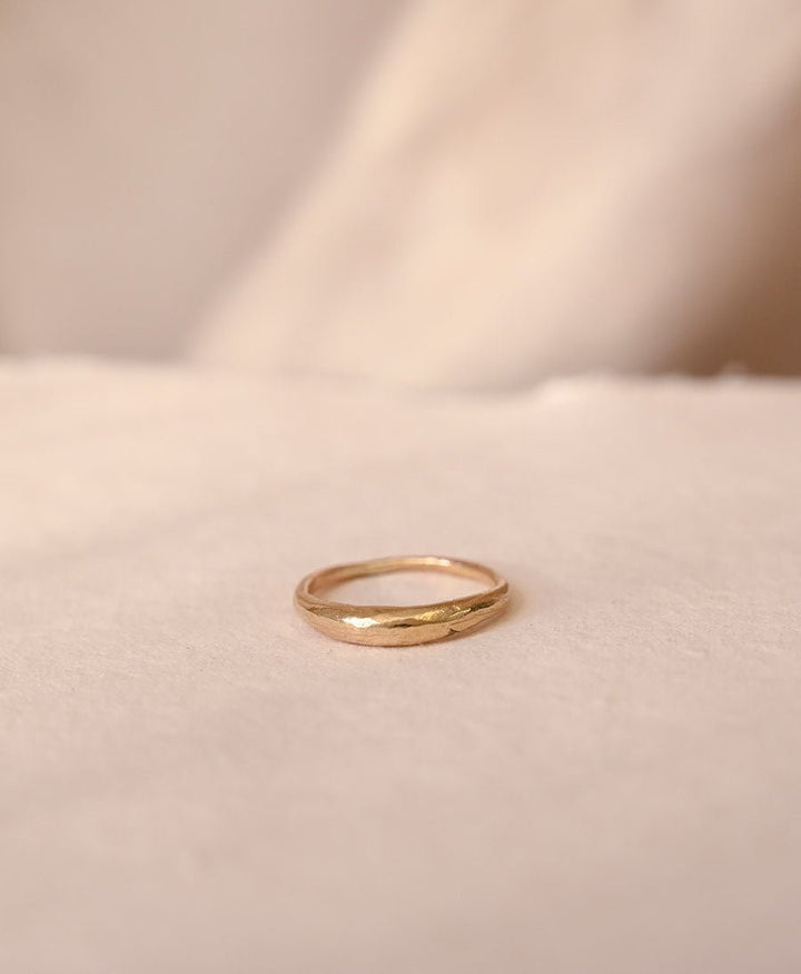 Fingerring Gold "Eclipse Stacking Ring" - Wild Fawn - clomes