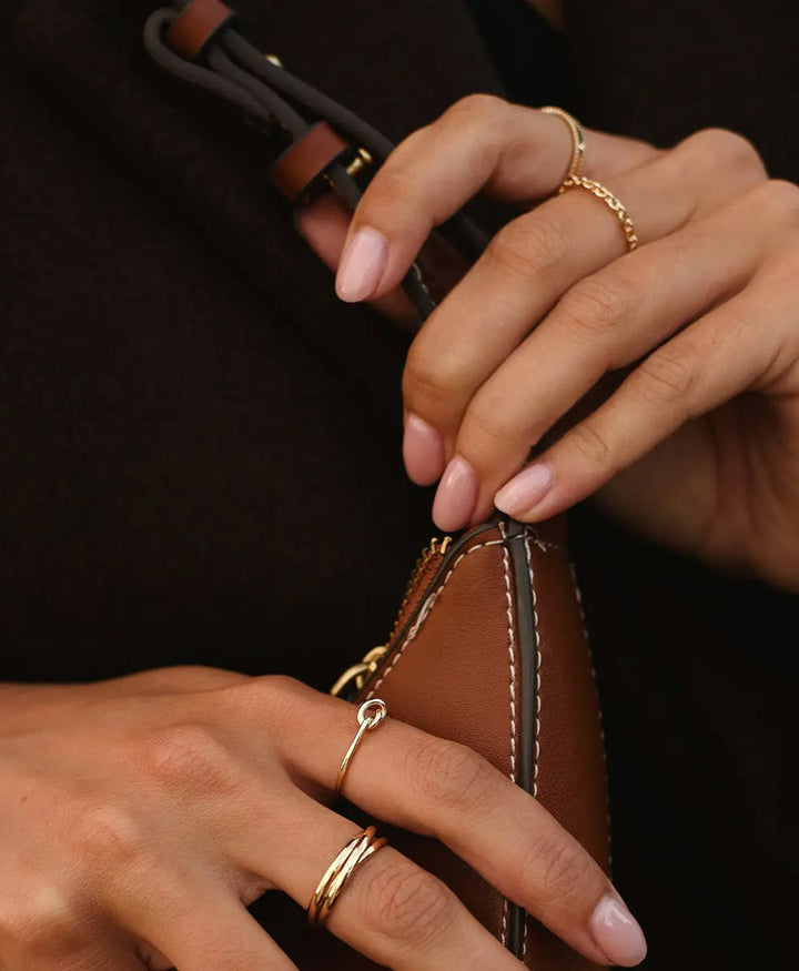 Fingerring vergoldet - Isabelle