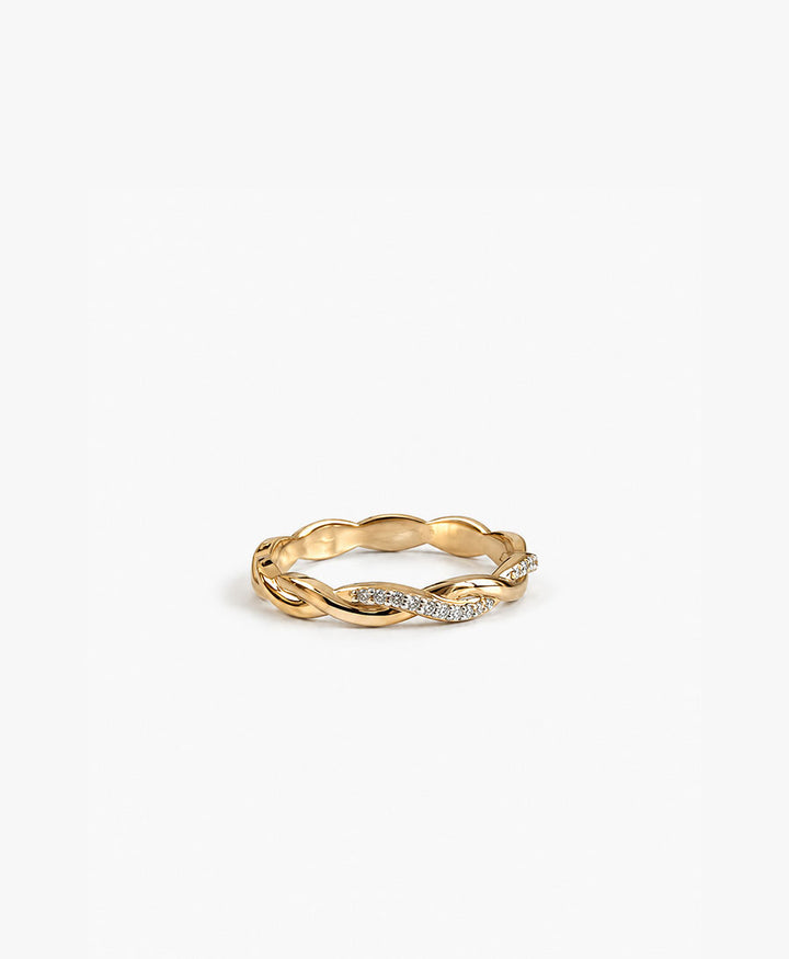 Fingerring MARIA - Vergoldet