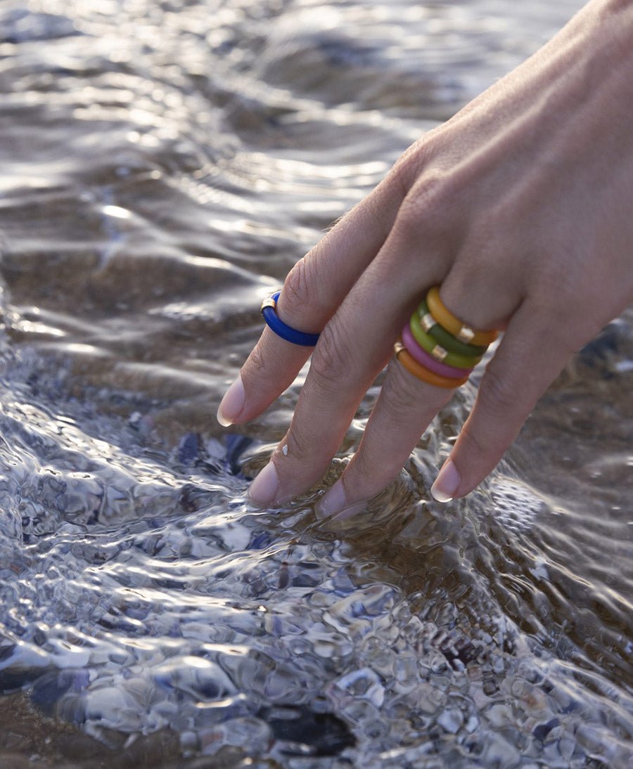 Fingerring - Skylar - Pink - MIMI ET TOI - clomes