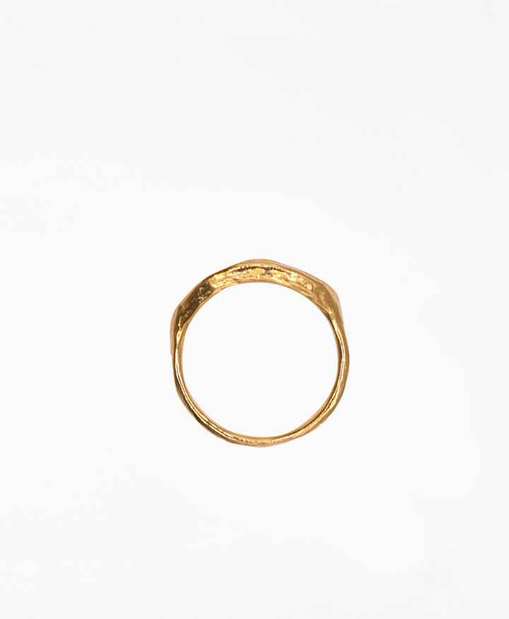 Fingerring vergoldet - Amore